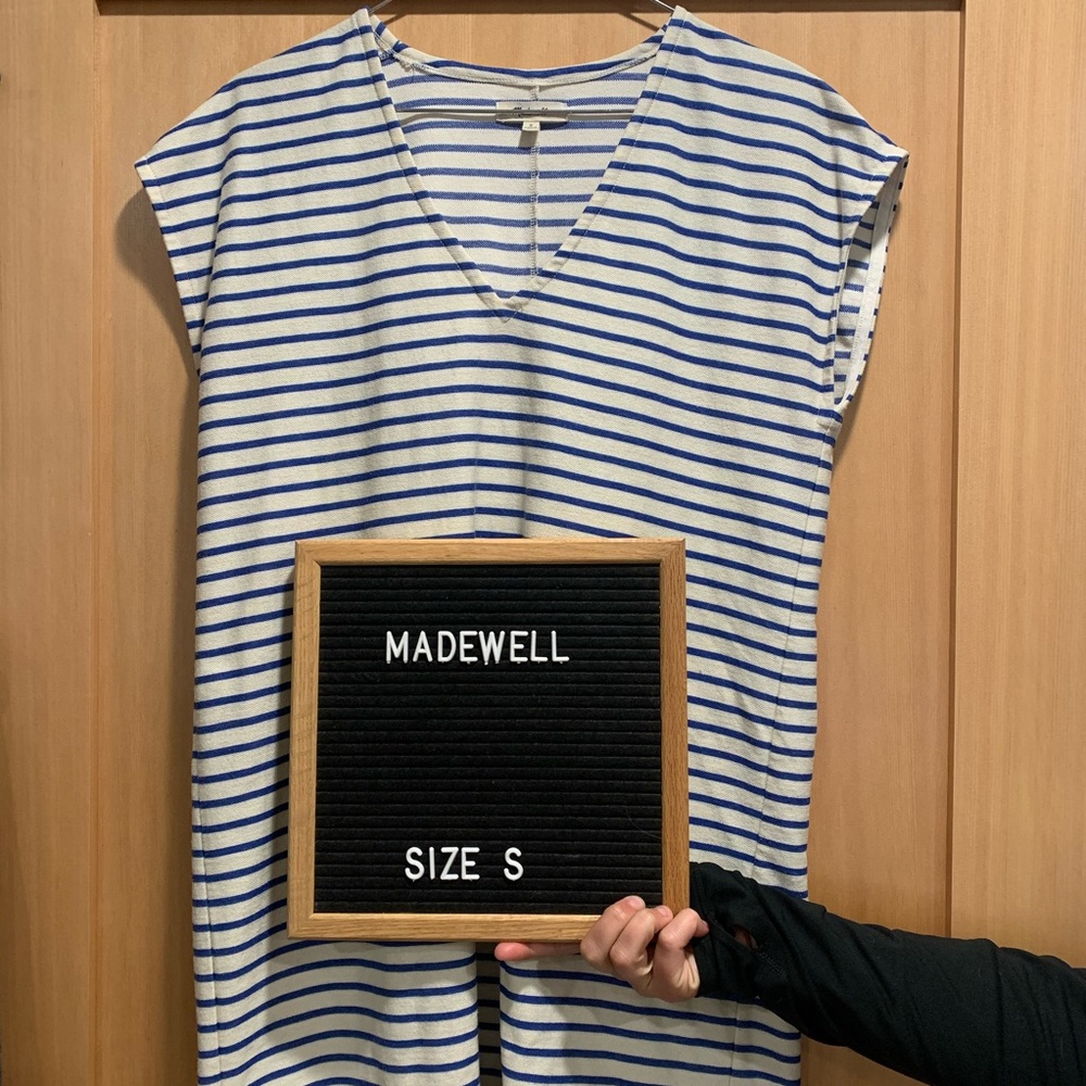 Madewell Striped Vacancies Dress